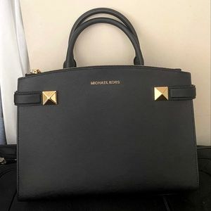 Michael Kors Karla Satchel Crossbody Large